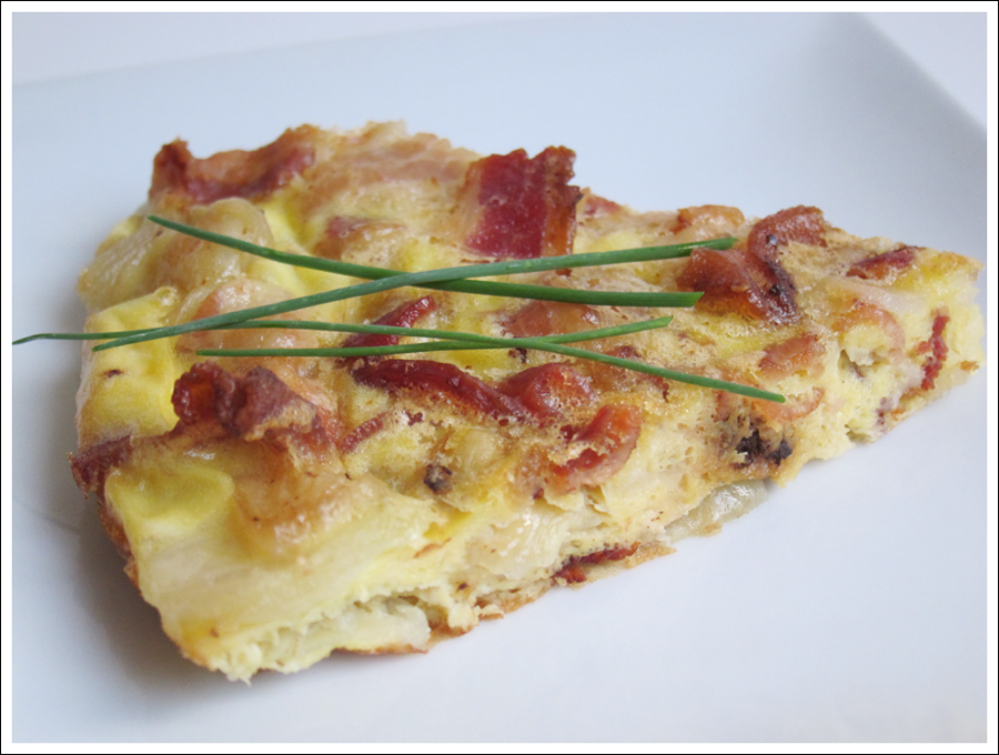 egg bacon tart paleo blog (2)