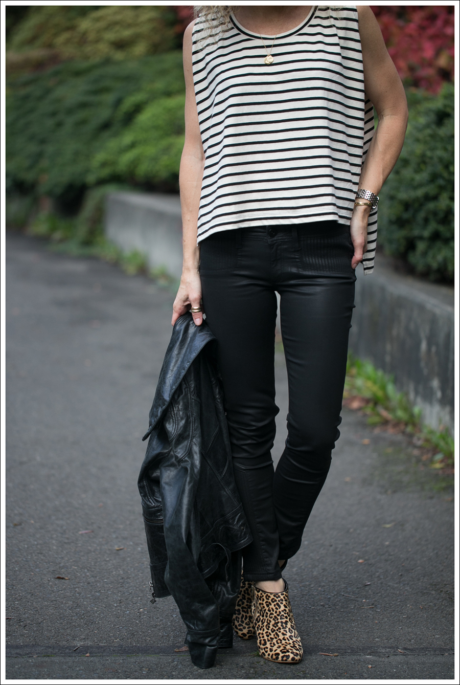 Blog Doma Leather Jacket Free People Madness Stripe Muscle Tank DL1961 River Atlanta Kimchi Blue Leopard Booties-8