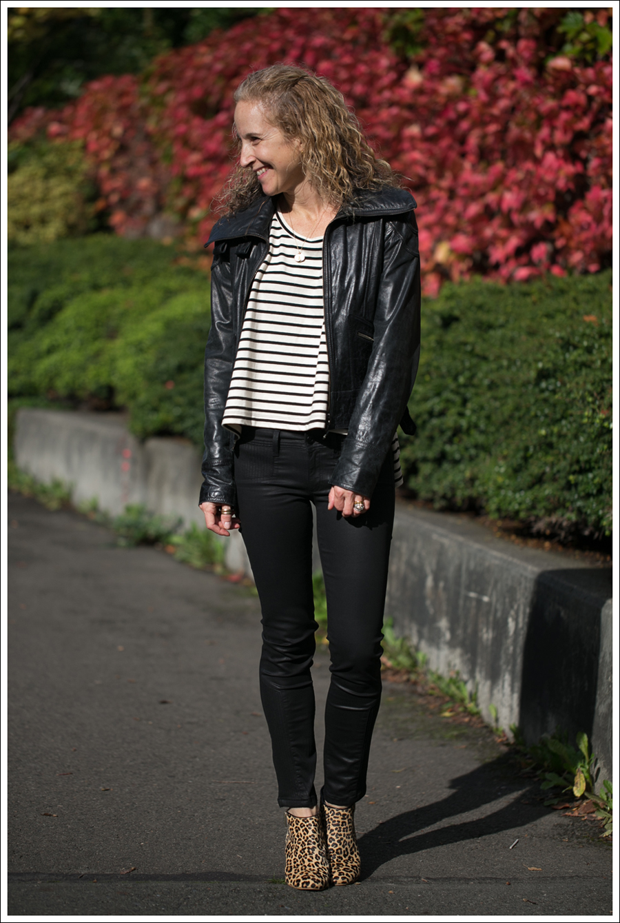 Blog Doma Leather Jacket Free People Madness Stripe Muscle Tank DL1961 River Atlanta Kimchi Blue Leopard Booties-9