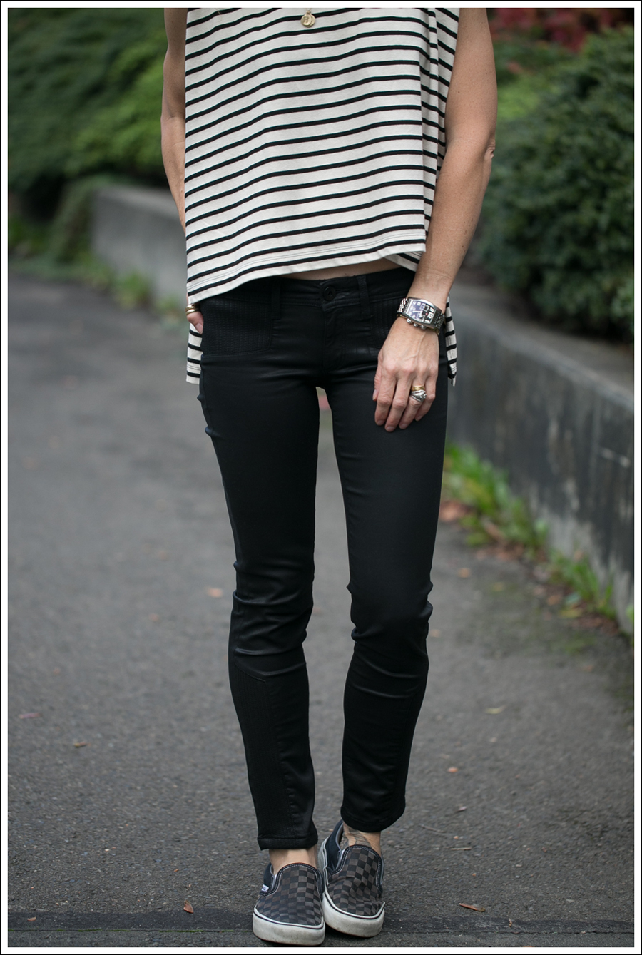 Blog Free People Madness Stripe Muscle Tank DL1961 River Atlanta Checkered Vans-6