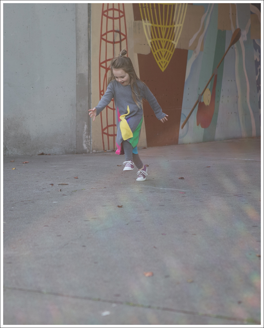 Blog Hanna Andersson Oh Happy Day Dress Tucker Tate Leggings Purple Converse-13