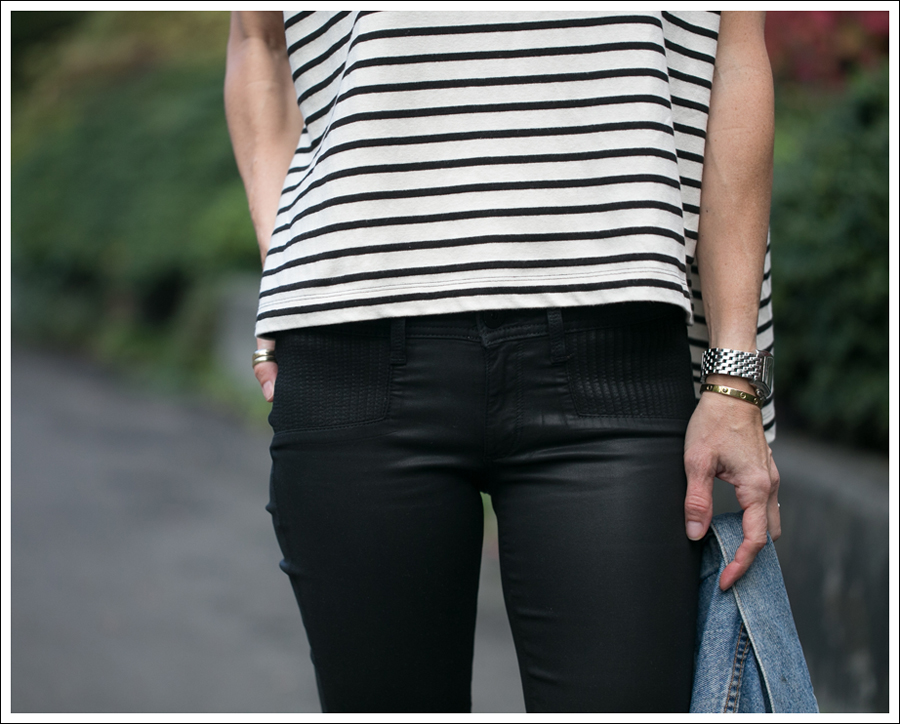 Blog Levis Jacket Free People Madness Stripe Muscle Tank DL1961 River Atlanta Checkered Vans-5