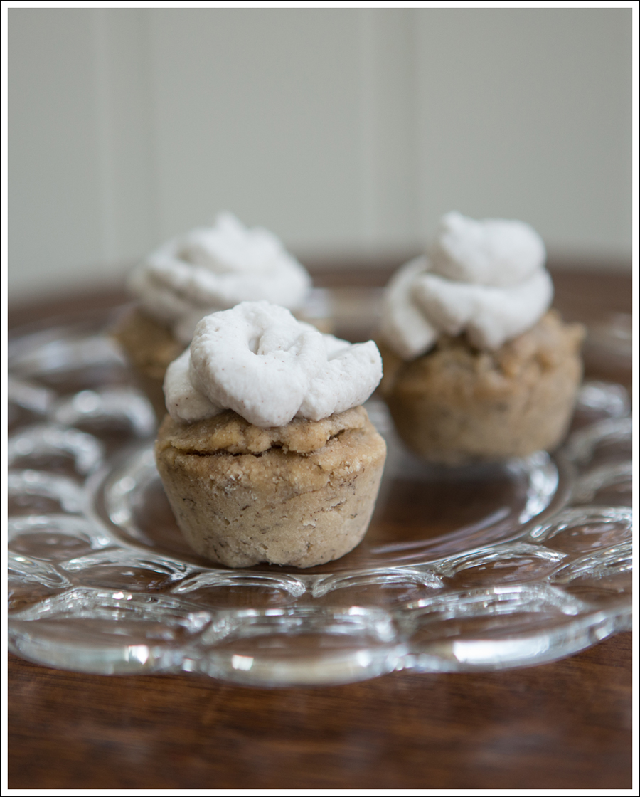 Blog Paleo Banana Mini Muffins with Vanilla Coconut Milk Whipped Cream Frosting-2