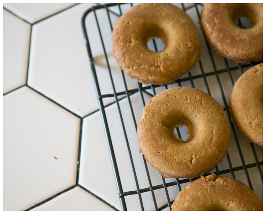 Blog Paleo Pumpkin Donuts with Maple Pumkin Glaze Caramel Sauce-11