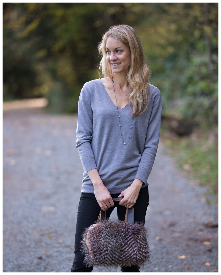 Blog DIY Faux Fur Leather Purse-2