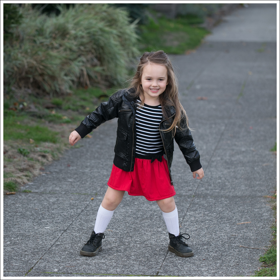 Blog HM Faux Leather Jacket GapKids Black Toddler Dr Martens-2