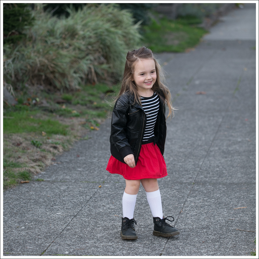 Blog HM Faux Leather Jacket GapKids Black Toddler Dr Martens-3