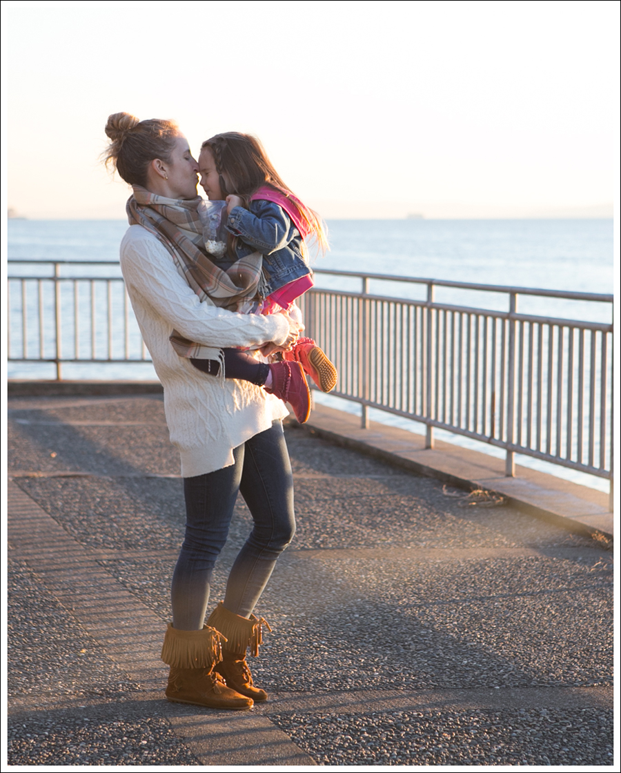Blog Plaid Blanket Scarf Zara Sweater J Brand Skinny Minnetonka Booties-2