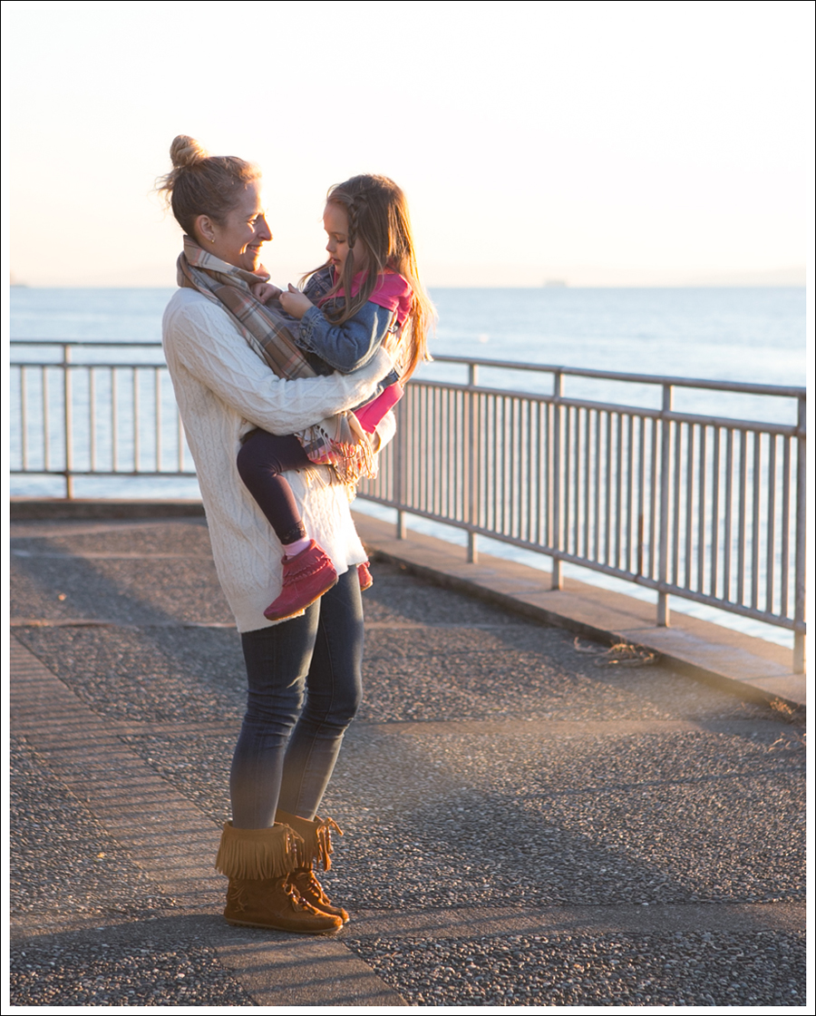 Blog Plaid Blanket Scarf Zara Sweater J Brand Skinny Minnetonka Booties-3