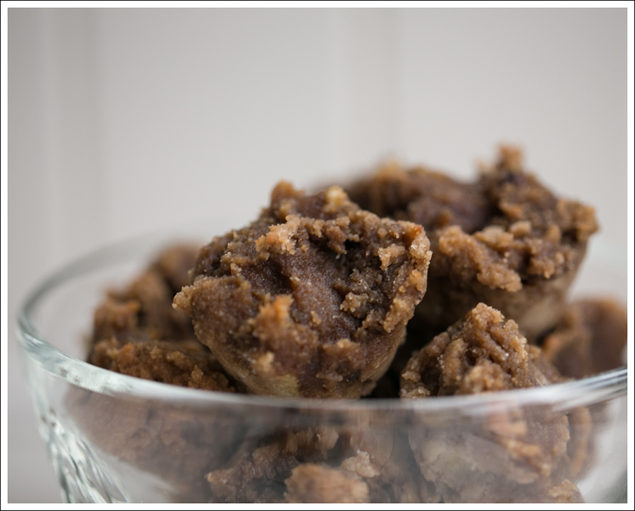 Blog 4 Ingredient Paleo Banana Maple SunButter Mini Muffins-3