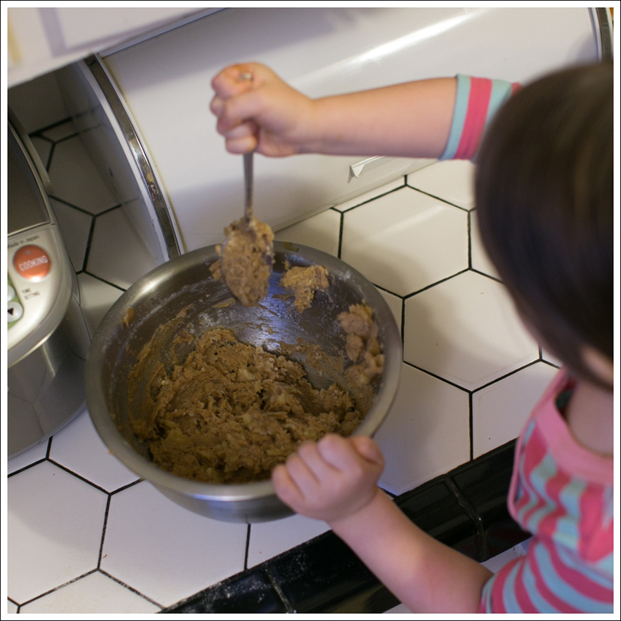 Blog 4 Ingredient Paleo Banana Maple SunButter Mini Muffins-7