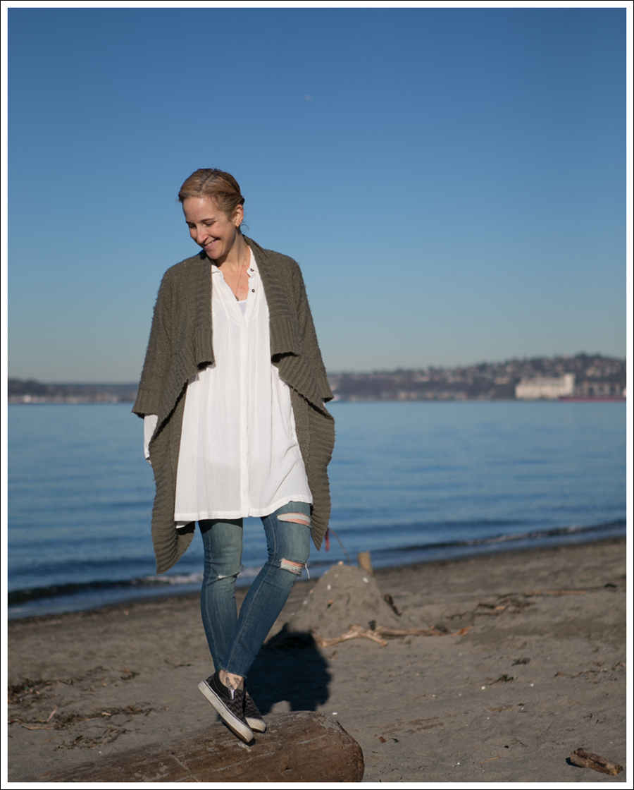 Blog Design History Cardigan Free People Snap out of It DL1961 Margaux Gibson Checkered Vans-2