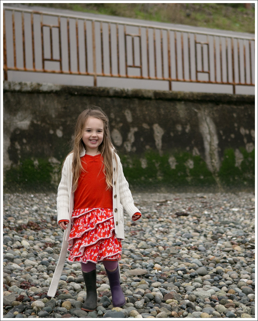 Blog GapKids Cardigan Tea Collection Tango Dress Kamik Rain Boots-5