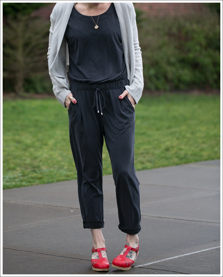 Blog Inhabit Cashmere Cardigan Splendid Sandwash Jersey Jumpsuit Sven Mary Jane Clogs-2