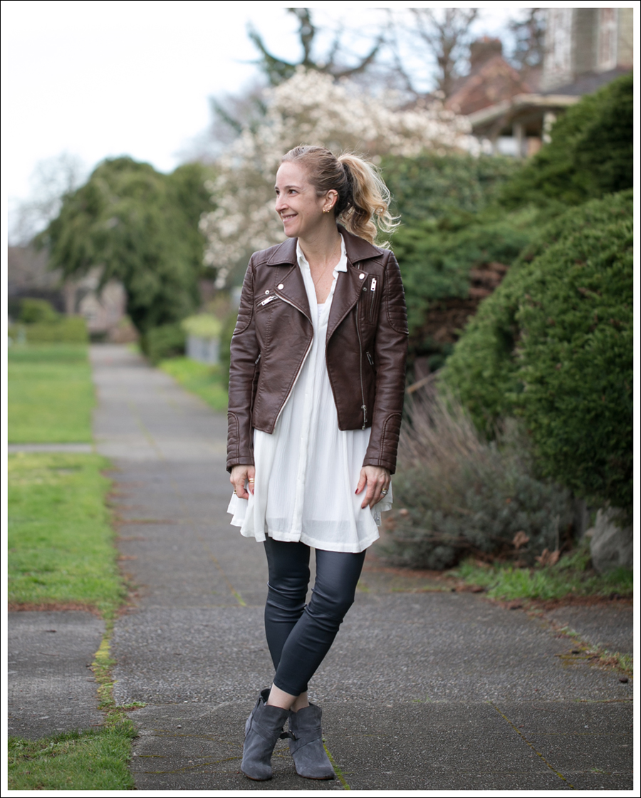 Blog Zara Faux Leather Free People Snap Out of it Vince Leather Leggings Lola Kiem Booties-1