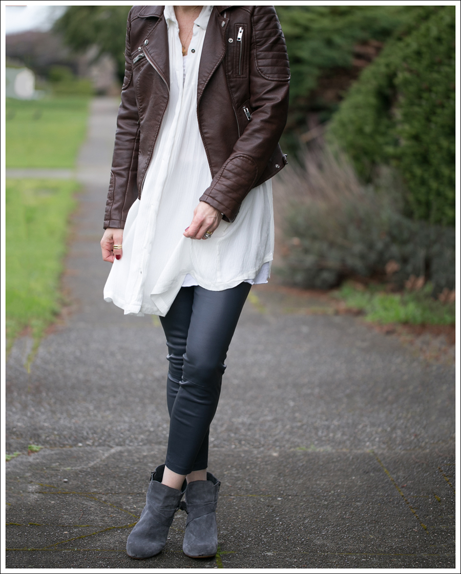 Blog Zara Faux Leather Free People Snap Out of it Vince Leather Leggings Lola Kiem Booties-3