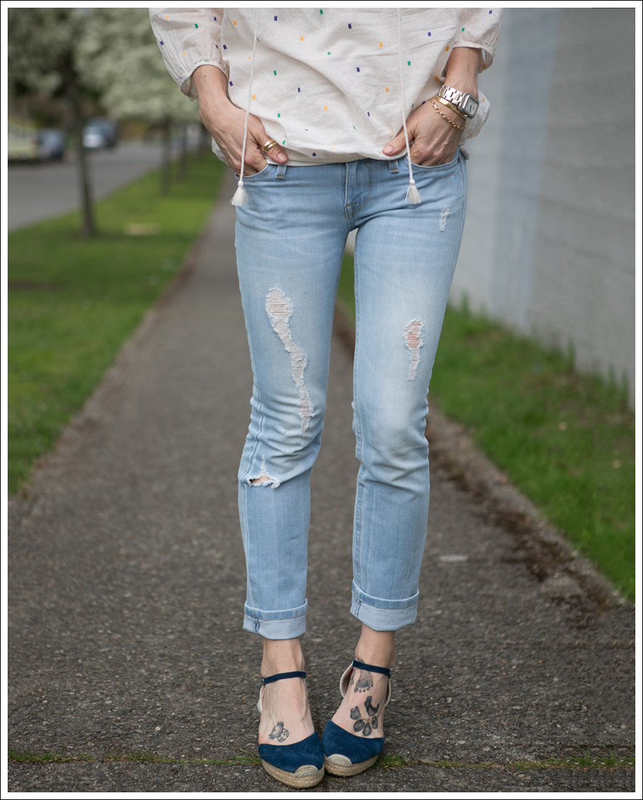 Blog J Crew Boho Top DL1961 Kate Cropped Chaos Facconable Espadrilles-3