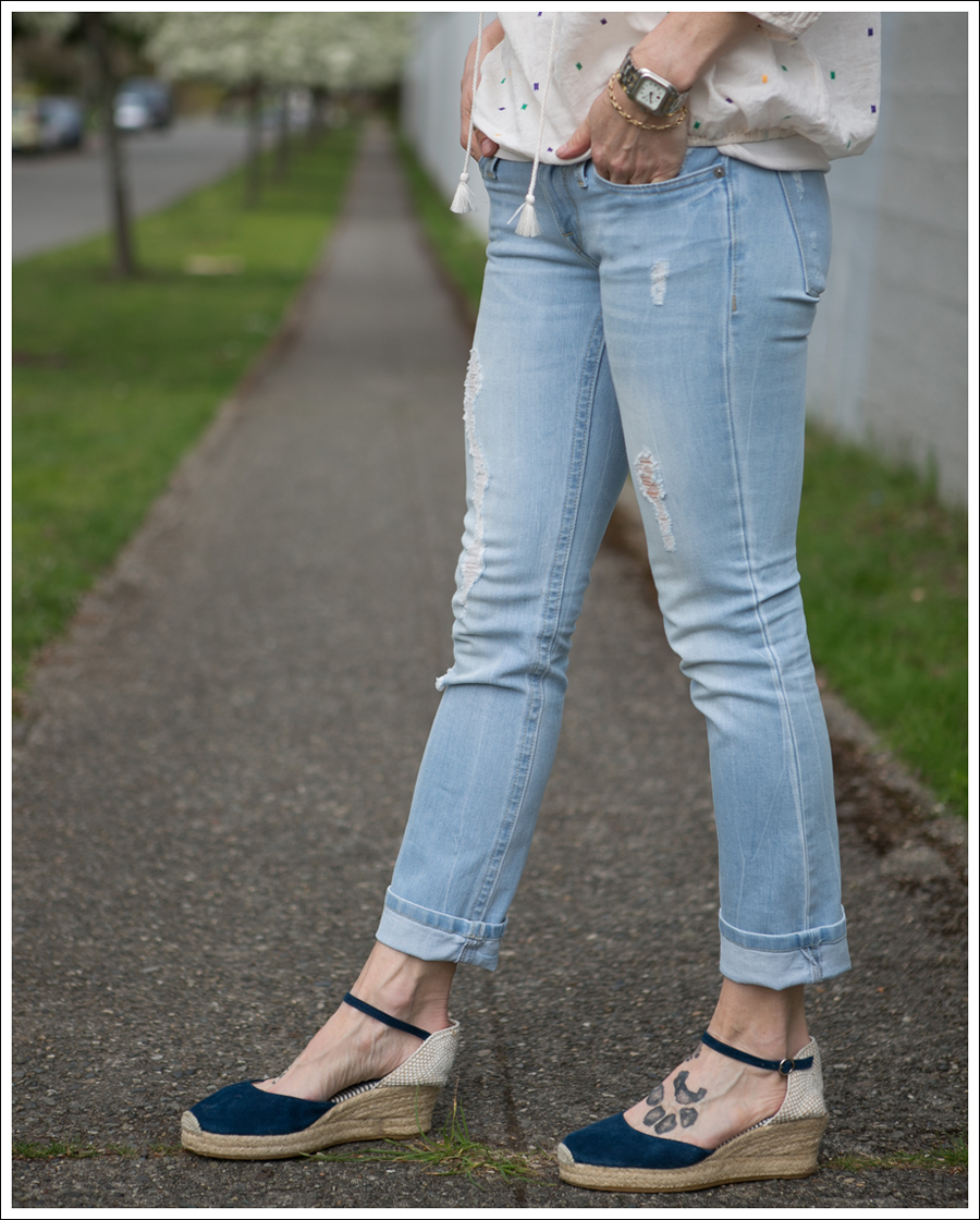 Blog J Crew Boho Top DL1961 Kate Cropped Chaos Facconable Espadrilles-4