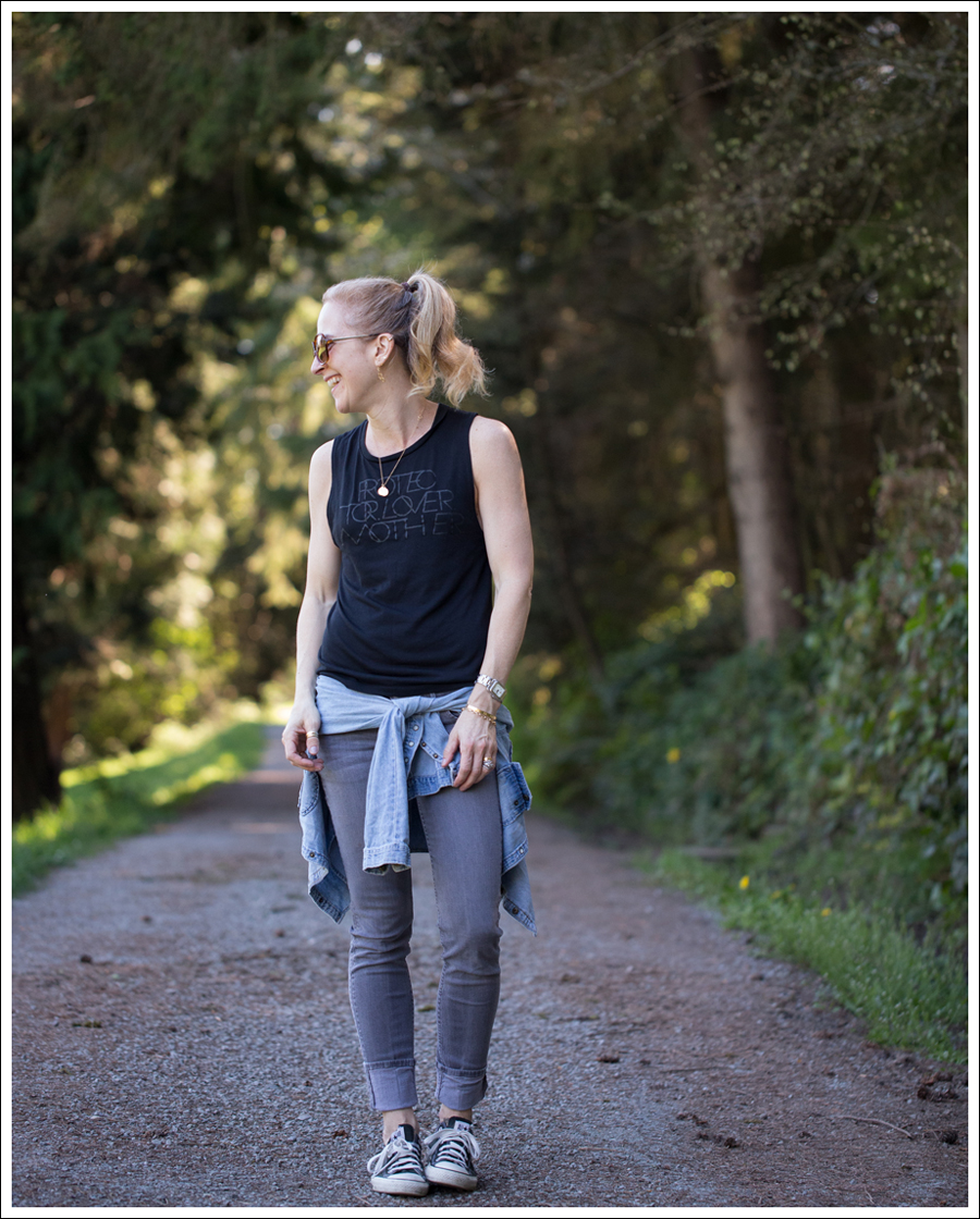 Blog LBBrand PLM Black Levis Jeans Shirt Hudson Gray Collin Skinny Jeans Black Converse-1