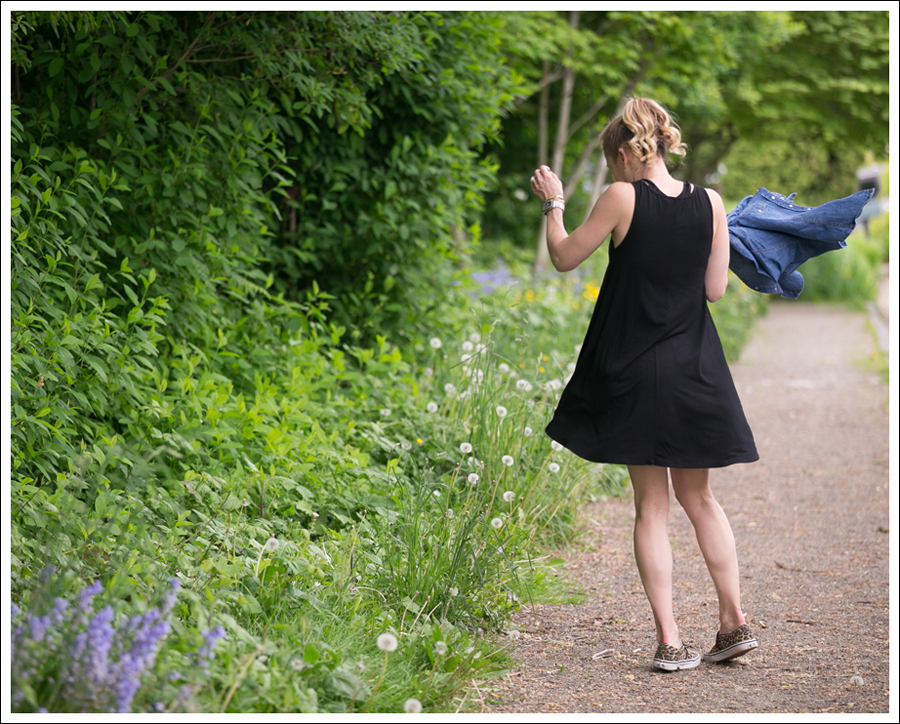 Blog Feel the Piece Tank Dress Gap Denim Shirt Leopard Vans-4