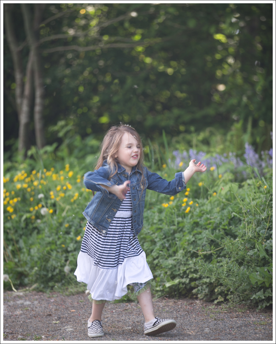 Blog Gapkids Denim Jacket Vintage Havanna Dress Checkered Vans-3