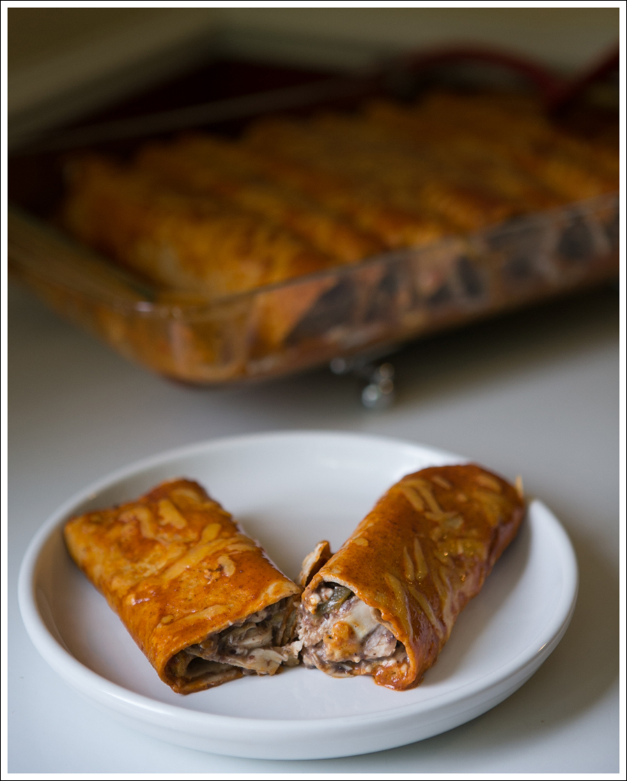 Blog Gluten Free Healthy Black Bean Chicken Enchiladas-1