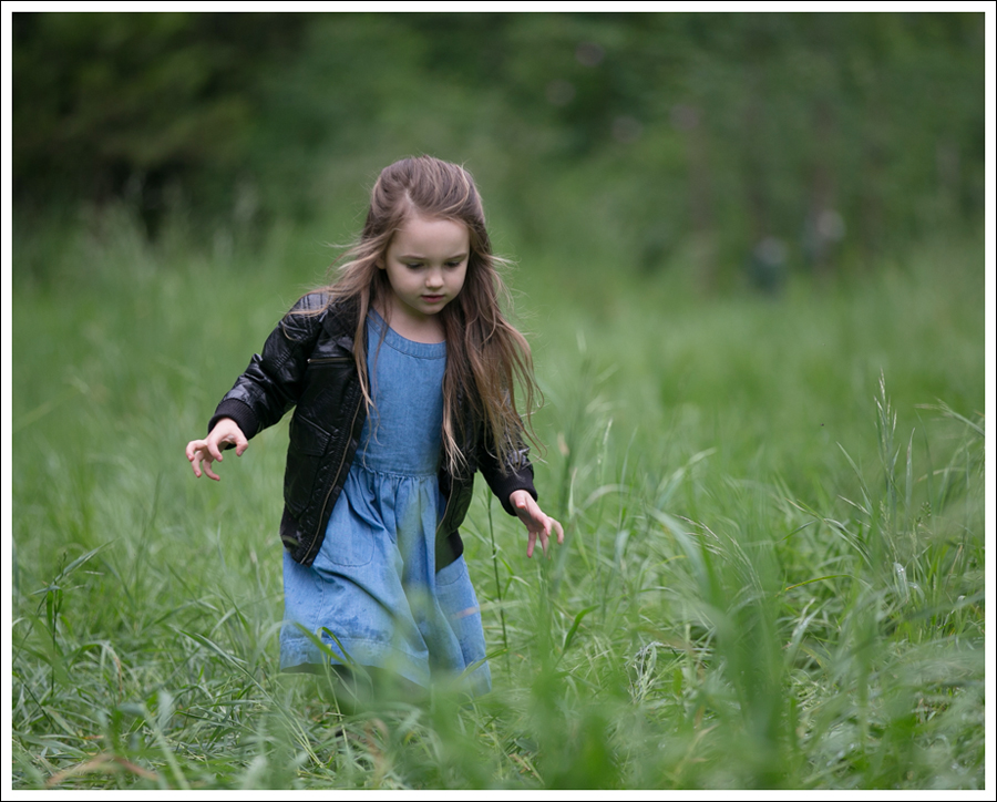 Blog HM Faux Leather Jacket GapKids Chambray Dress-4