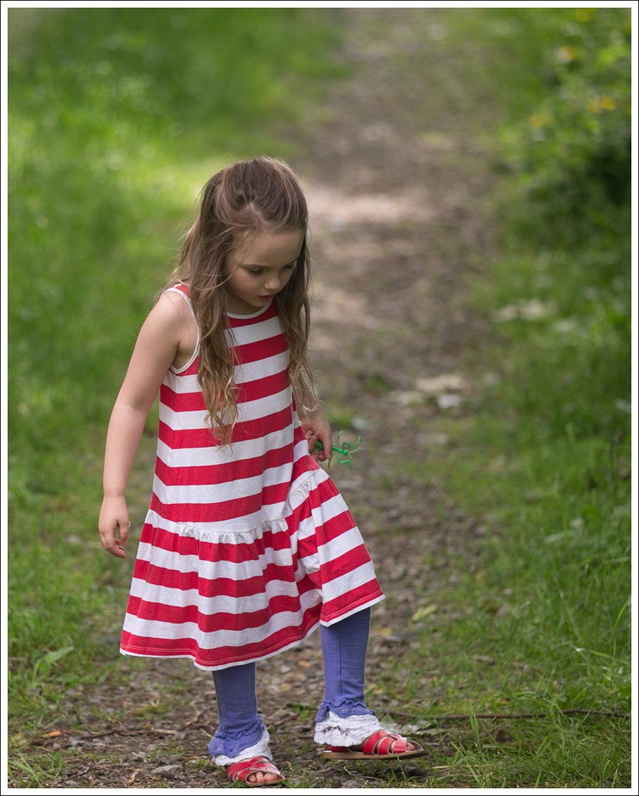 Blog HM Red Striped Dress Naartjie Leggings Red Saltwater Sandals-4