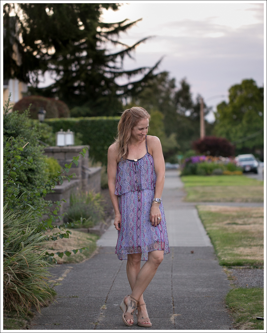 blog Ella Moss Geometric Silk Dress Ugg Espadrilles-1