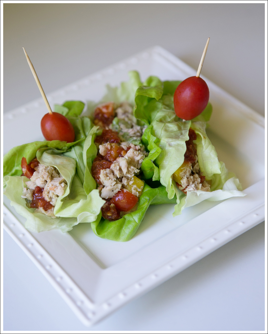 Blog Whole30 Paleo Salmon Avocado Mango Lettuce Tacos-2