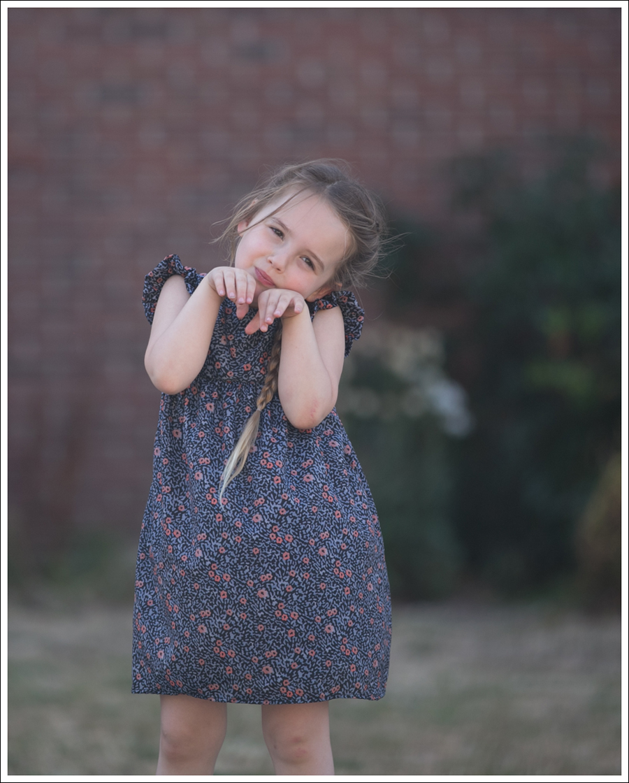 Blog Crew and Lu Midnight Garden Tie Back Dress Hanna Andersson Silver Clogs-2