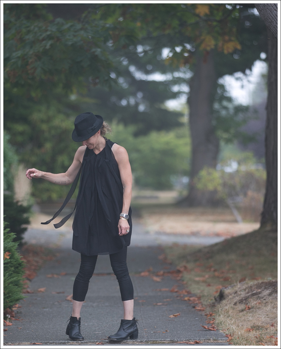 Blog HM Hat 28Twelve Black Dress Helmut Lang 67 Booties-3