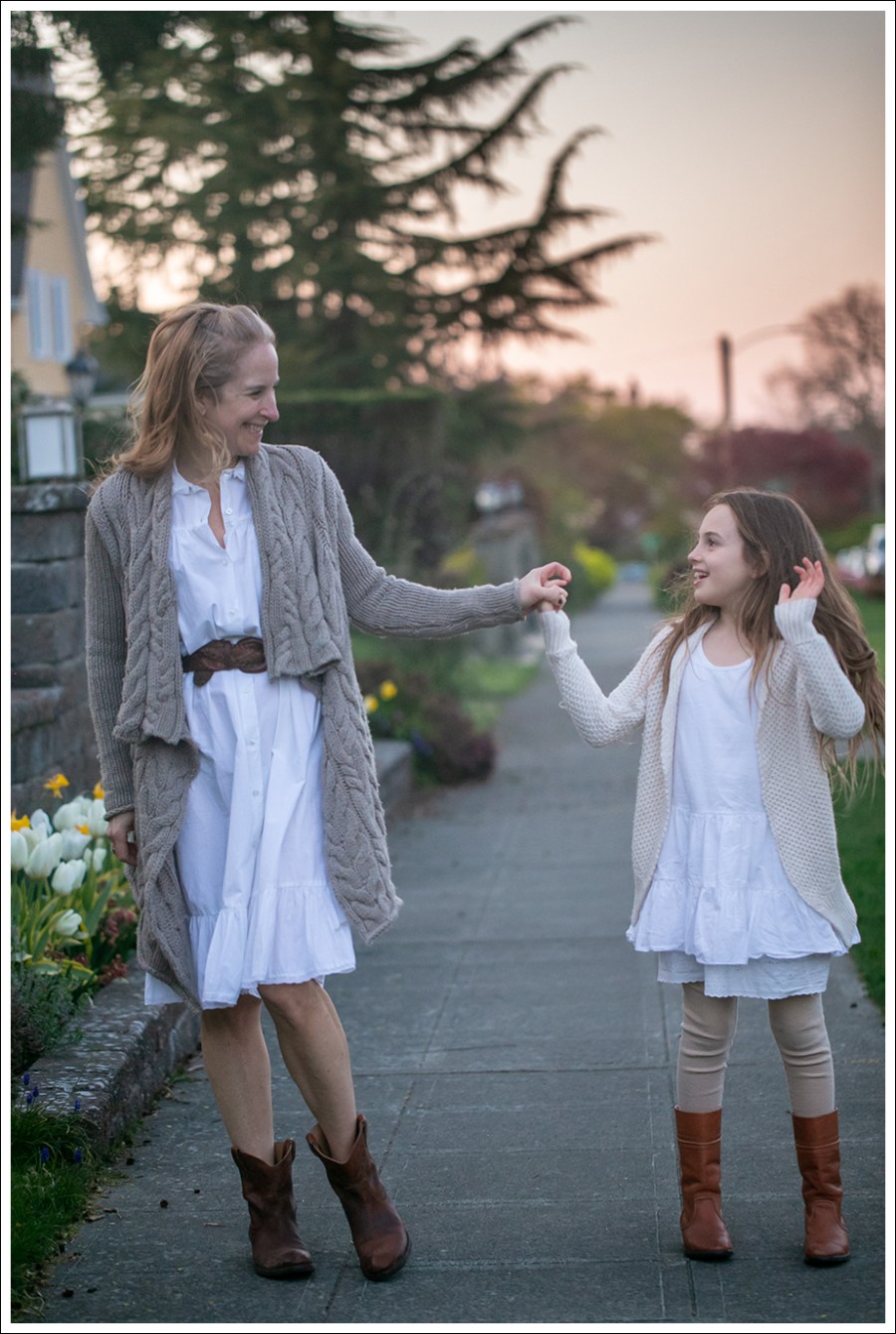 Blog 3 Graham and Spencer Cardigan UO Nightgown Dress Frye Short Cowbow Boots Easter-47