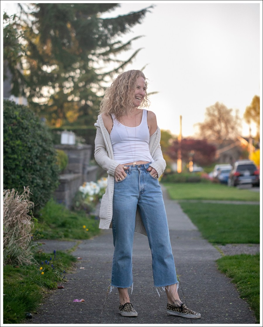 Blog 3 Theory Cardigan James Perse Tank Levis 550 Leopard Vans-75