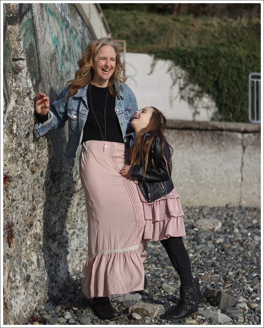 Blog 3 Vintage Levis Jacket Jill Stuard Cropped Sweater HM Slip Dress Rag Bone Moto boots-70c