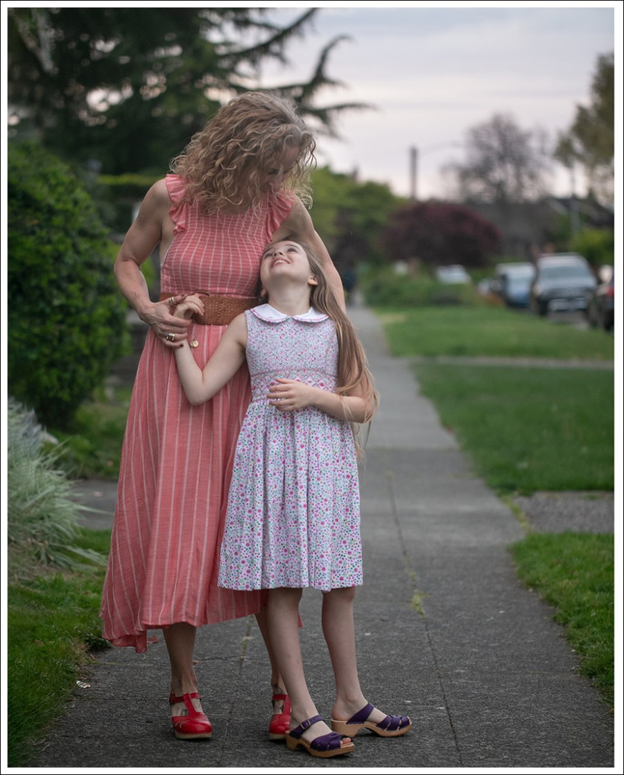 Blog 6 3x1 Denim Jacket Free People Chambray Butterflies Midi Dress Sven Mary Jane Clogs-97c