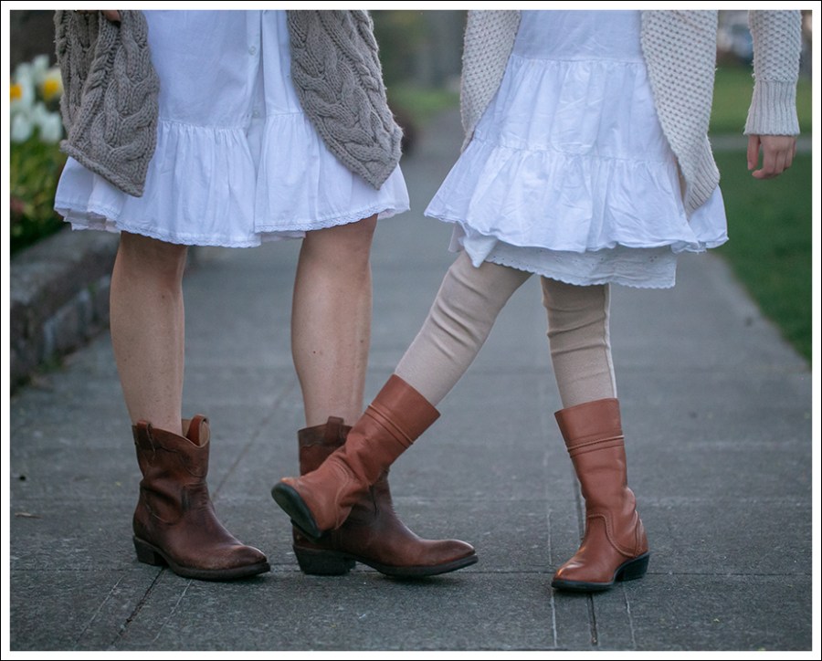 Blog 6 Graham and Spencer Cardigan UO Nightgown Dress Frye Short Cowbow Boots Easter-58