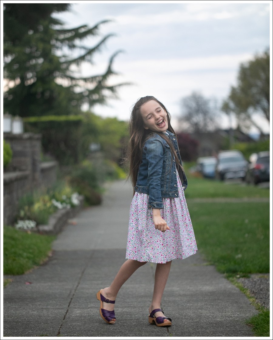 Blog 9 3x1 Denim Jacket Free People Chambray Butterflies Midi Dress Sven Mary Jane Clogs-9