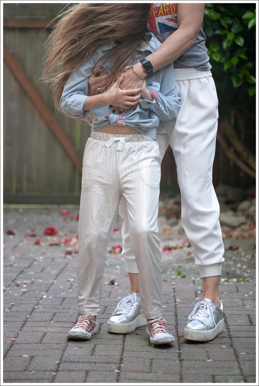 Blog 9 Chaser Def Leppard Muscle Tank Joie Cream Mariner Joggers Ash Cult Metallic Platform Sneakers-84