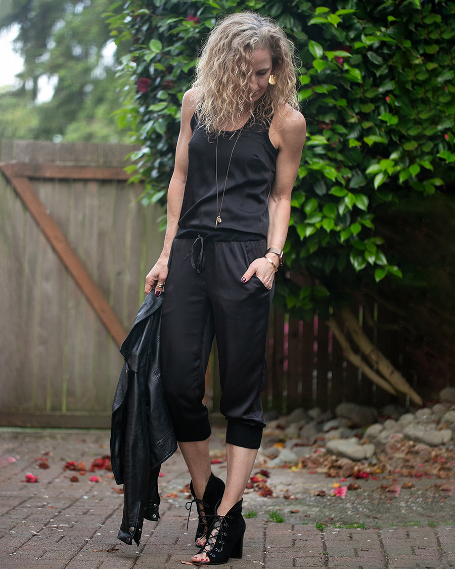 Blog All Saints Leather Jacket Central Jumpsuit Derek Lam Sandals-1