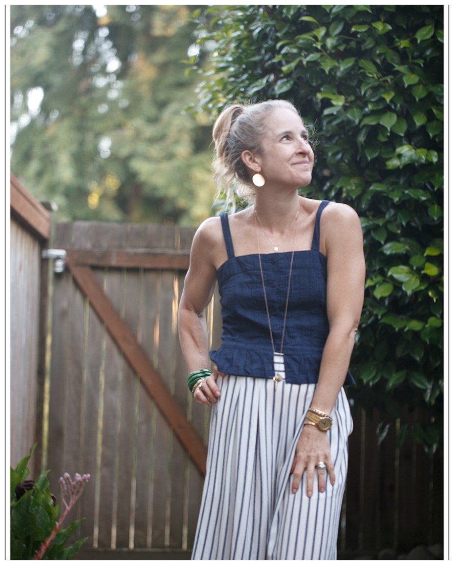 Blog House Of Harlow Boho Top Misa Striped Nikola Palazzo Pants Birkenstock Mayari-2