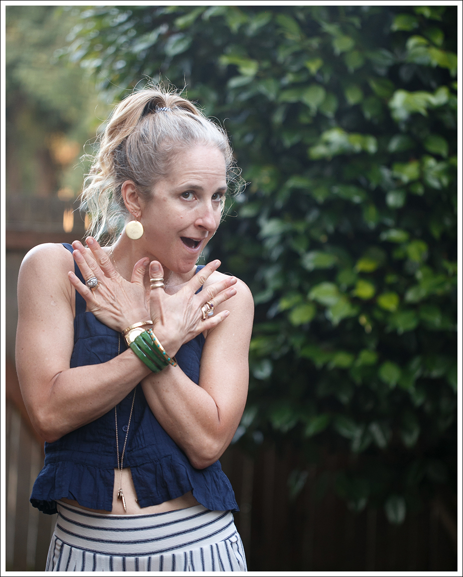 Blog House Of Harlow Boho Top Misa Striped Nikola Palazzo Pants Birkenstock Mayari-8