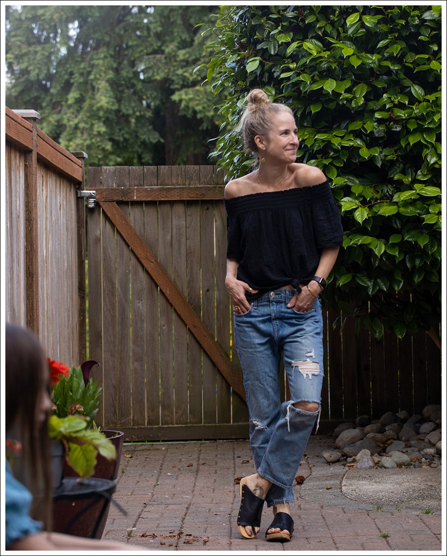 Blog Michael Stars OFS Top Rag Bone Boy Jeans Hel Wholes Opening Ceremony Studded Slides-1