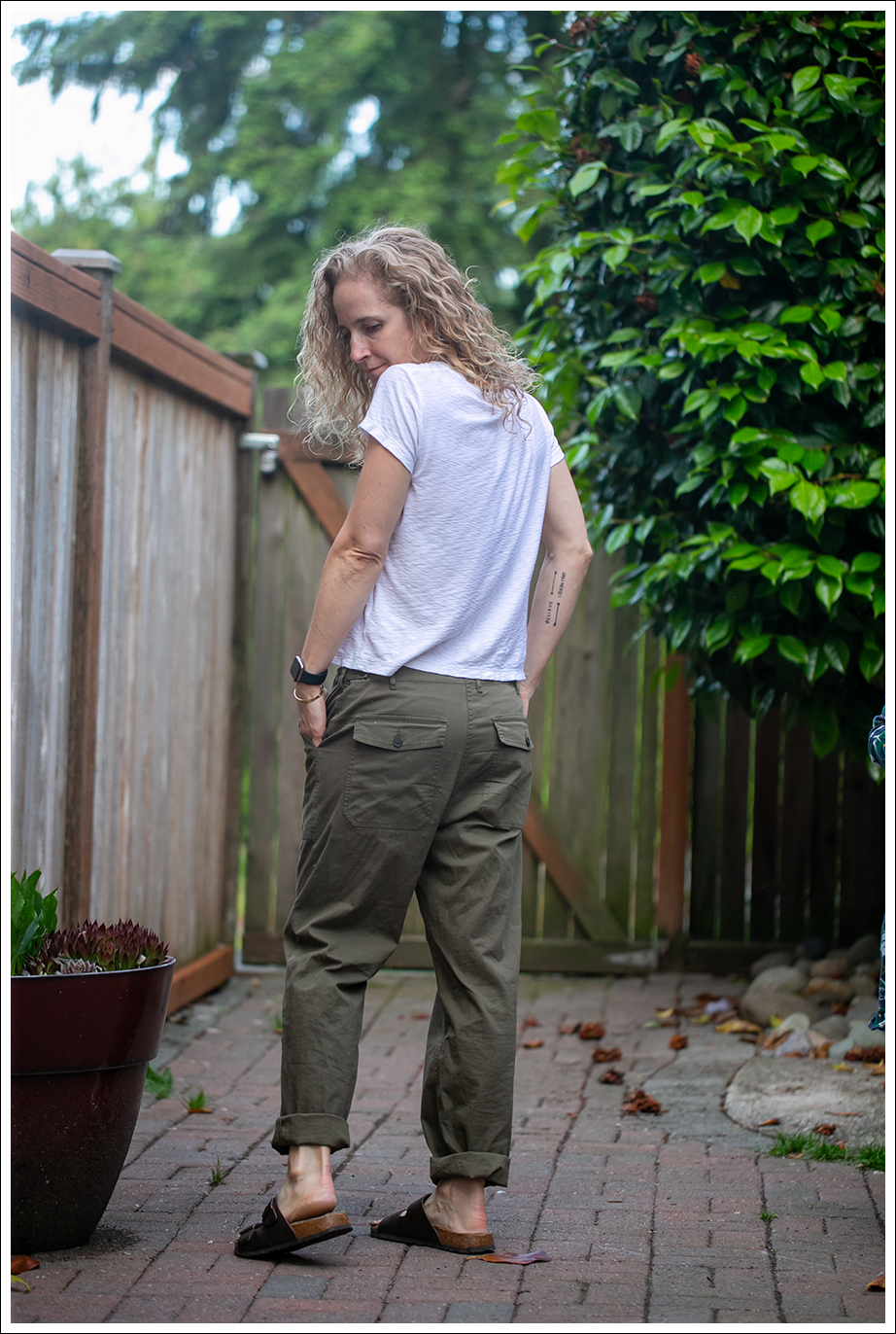 Blog Nation LTD Baby Tee La Vie Rebecca Taylor Army Pants Birkenstock Arizona-3