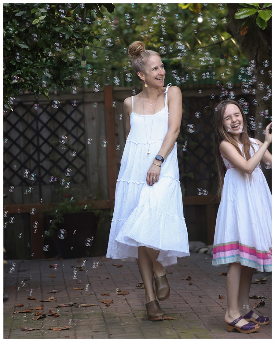 Blog Nation LTD Gianna White Dress Sven Clogs Mayas Last day of 2nd Grade-3