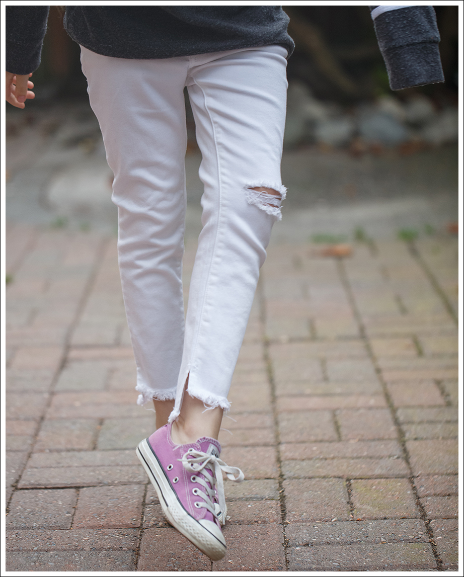 Blog Theory Striped Tee MIH High Waist Crop Flare Yellow Superga-11