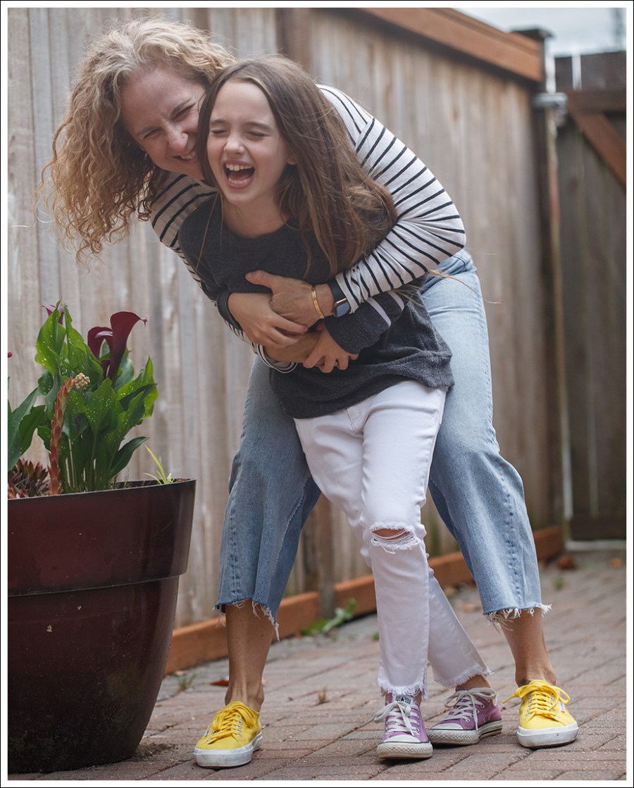 Blog Theory Striped Tee MIH High Waist Crop Flare Yellow Superga-5