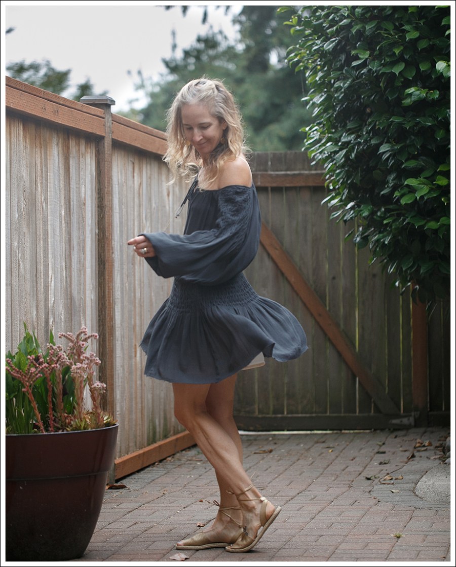 Blog Free People Drop Waist Gauzy Dress Kaanas Gold Grenada Ankle Tie Sandals-1