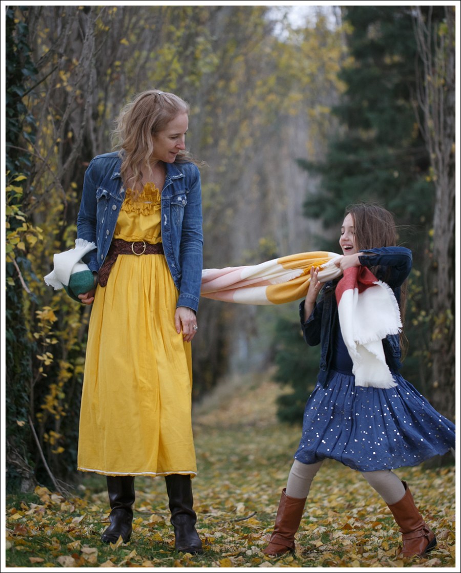 Blog Philosophy Di Lorenzo Serafini Dress 3x1 Denim Jacket Frye Campus Boots-2