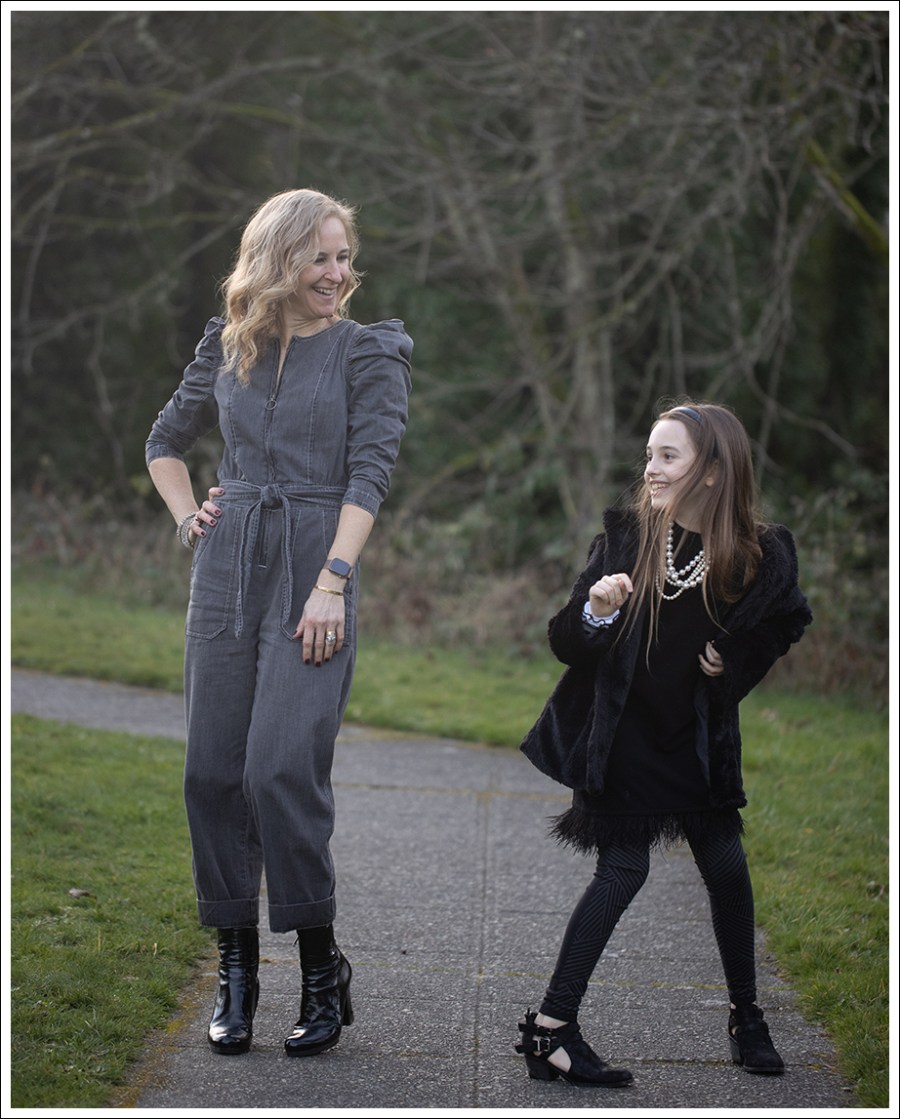 Blog La Vie Rebecca Taylor Jumpsuit Prada Patent Booties Zac Posen Bag-3